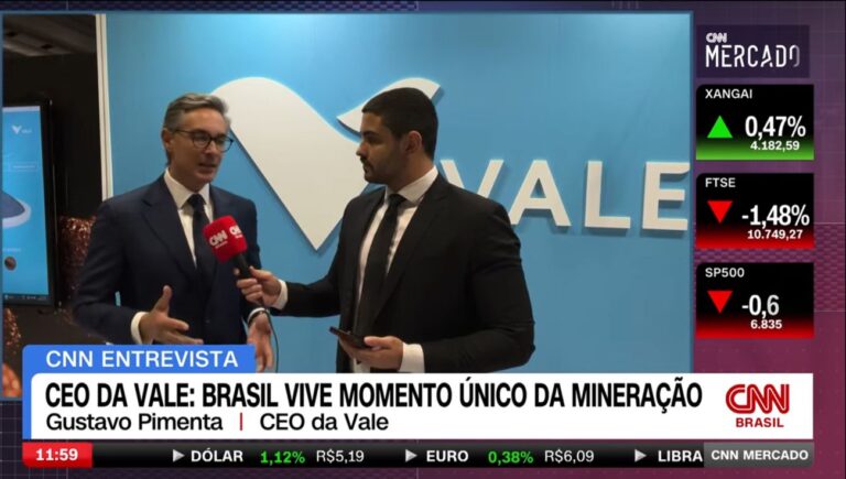 BRASIL PDAC 2026 | Vale destaca protagonismo do Brasil na nova era da mineração
